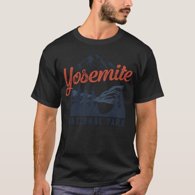 Camiseta Parque Nacional de Yosemite, no Est 1890, Presente (Frente)