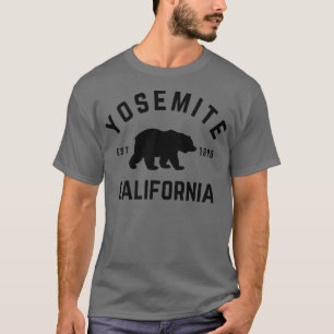 Camiseta Parque Nacional de Yosemite, Urso da Califórnia a