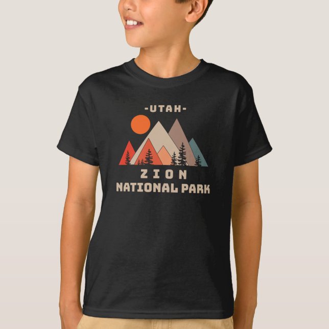 Camiseta Parque Nacional de Zion (Frente)