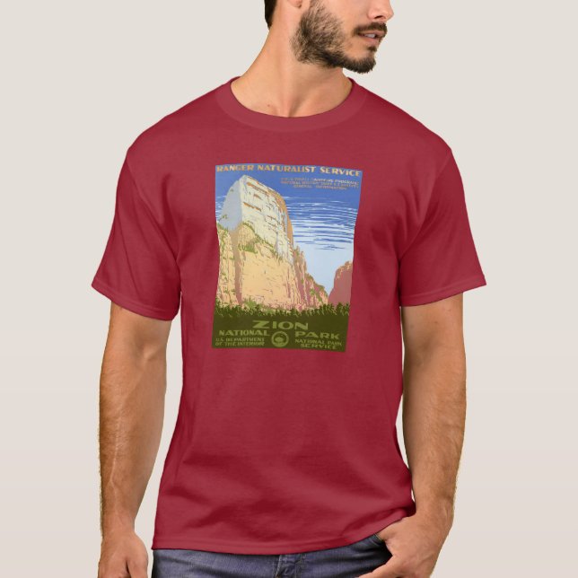 Camiseta Parque nacional de Zion (Frente)