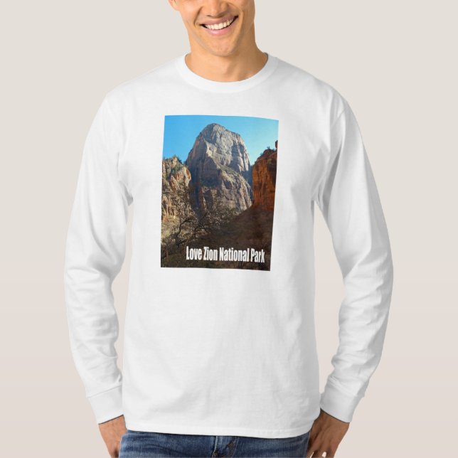 Camiseta Parque nacional de Zion do amor (Frente)