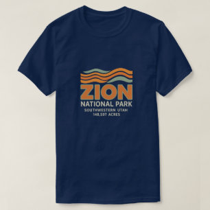 Camiseta Parque Nacional de Zion - Narrows & Angels Landing