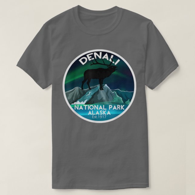 Camiseta Parque Nacional Denali 148 (Frente do Design)