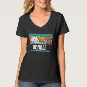 Camiseta Parque Nacional Denali Alasca Monta Banjo Bear