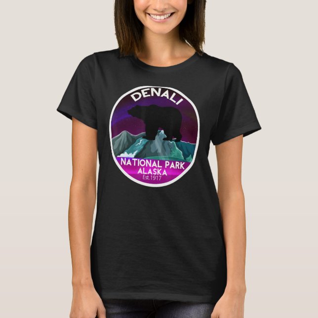 Camiseta Parque Nacional Denali Alaska (Frente)