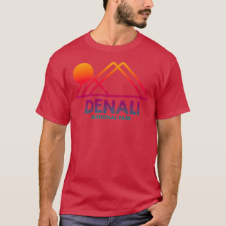 Camiseta Parque Nacional Denali Alaska Souvenirs Mtn AK Gra