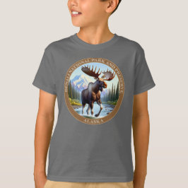 Camiseta Parque Nacional Denali e Preservar o Alasca