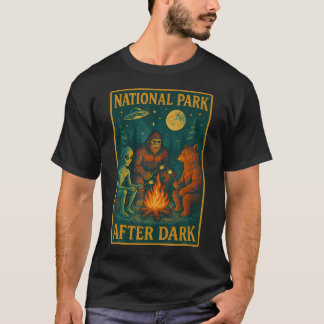 Camiseta Parque Nacional Depois da Escuridão Alienígena Pé 