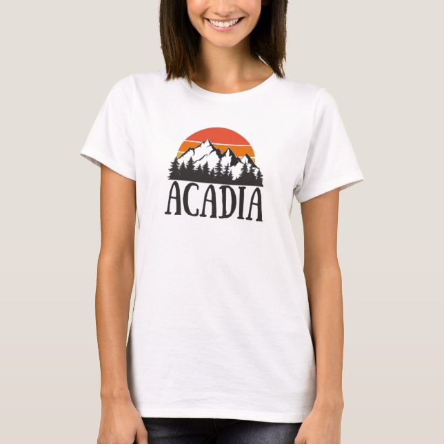 CAMISETA PARQUE NACIONAL DO ACADIA (Frente)