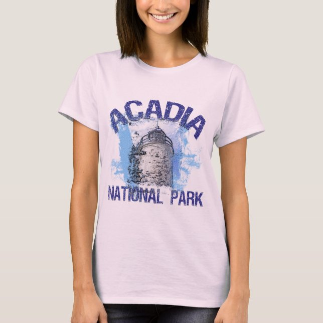 Camiseta Parque nacional do Acadia (Frente)
