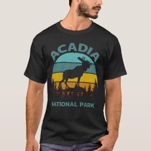 Camiseta Parque Nacional do Alce Antigo da Acadia