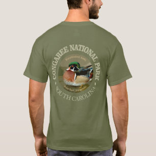 Camiseta Parque Nacional do Congaree (Pato de Madeira)