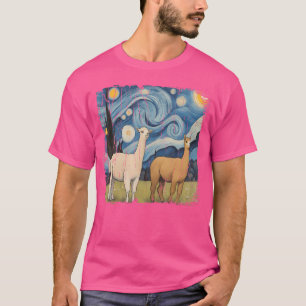 Camiseta Parque Nacional do Cotopaxi Starry Night Trabalho