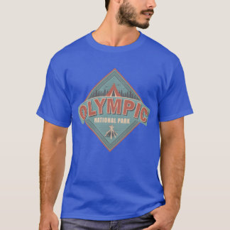 Camiseta Parque Nacional do Estado de Washington Camping EU