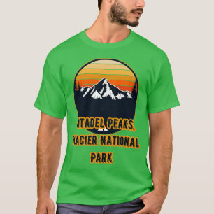Camiseta Parque Nacional do Glaciar Citadel Peaks