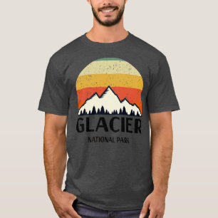 Camiseta Parque Nacional do Glacier Vintage