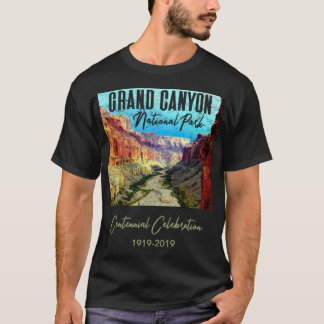 Camiseta Parque Nacional do Grand Canyon, 100 Anos, Ce