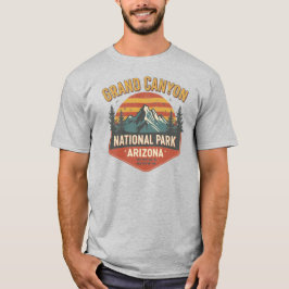 Camiseta Parque Nacional do Grand Canyon Pôr do Sol Vintage