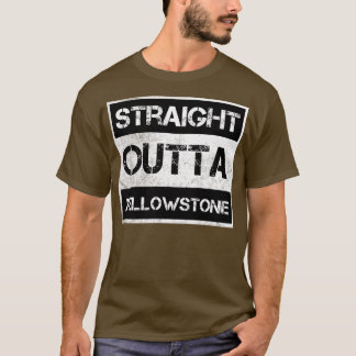 Camiseta Parque Nacional do hetero Fora de Yellowstone Vint