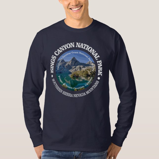 Camiseta Parque Nacional do Kings Canyon (Frente)