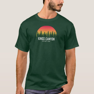 Camiseta Parque Nacional do Kings Canyon