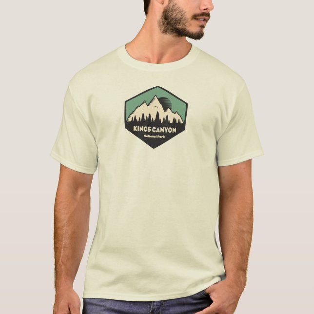Camiseta Parque Nacional do Kings Canyon (Frente)