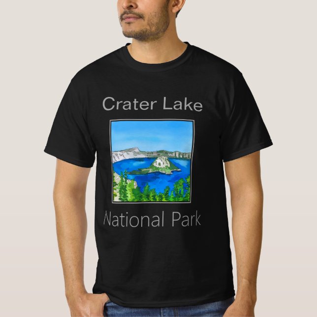Camiseta Parque Nacional do Lago Crater (Frente)