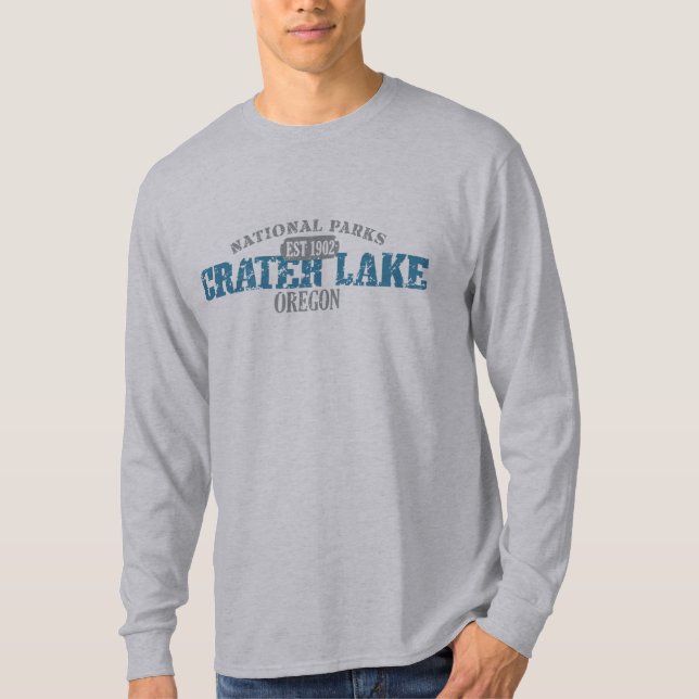 Camiseta Parque nacional do lago crater (Frente)