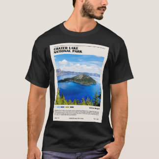 Camiseta Parque Nacional do Lago Crater 1