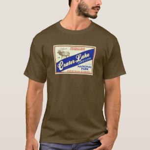 Camiseta Parque Nacional do Lago Crater (Elk)