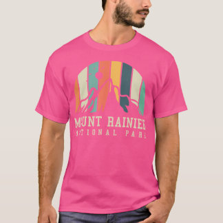Camiseta Parque Nacional do Monte Rainier Férias de Caminho