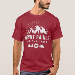 Camiseta Parque Nacional do Monte Rainier - Presente de cam