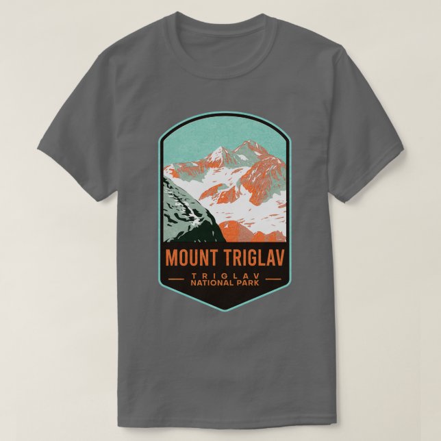 Camiseta Parque Nacional do Monte Triglav Triglav (Frente do Design)