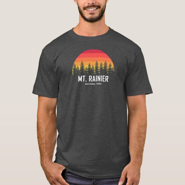 Camiseta Parque Nacional do Mt. Rainier (Frente)