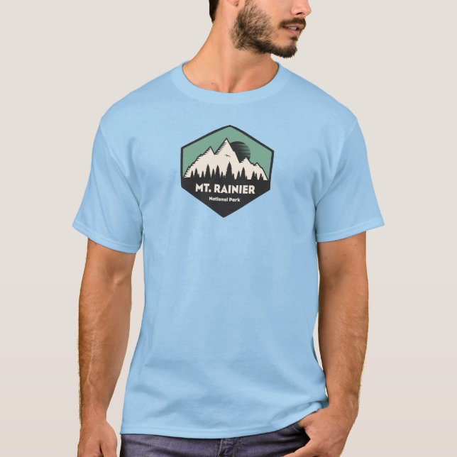 Camiseta Parque Nacional do Mt. Rainier (Frente)