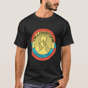 Camiseta Parque Nacional do Retro Vintage Yellowstone Souve