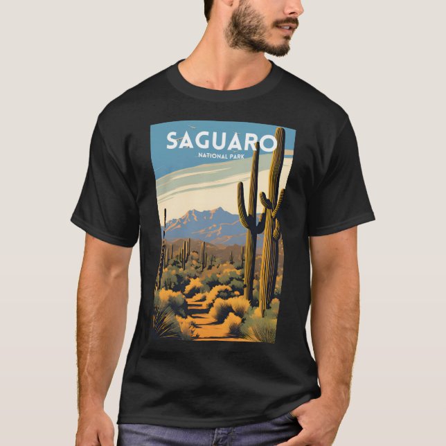Camiseta Parque Nacional do Saguaro (Frente)