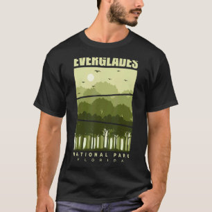 Camiseta Parque Nacional do Souvenir, na Flórida Everglades
