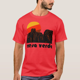 Camiseta Parque Nacional do Souvenir Turístico Verde Retro