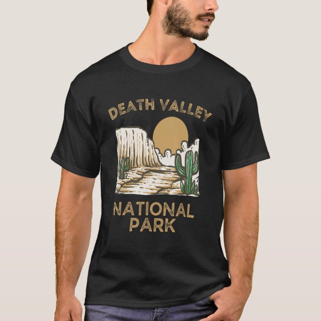 Camiseta Parque Nacional do Vale da Morte na Califórnia (Frente)