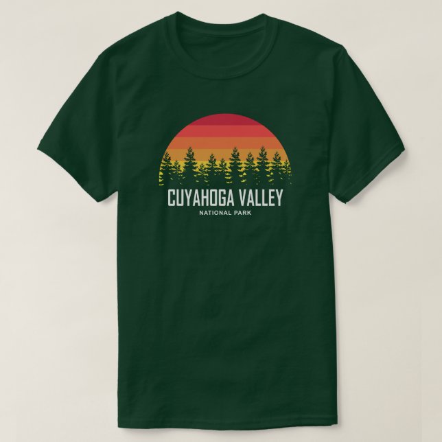 Camiseta Parque Nacional do Vale do Cuyahoga (Frente do Design)