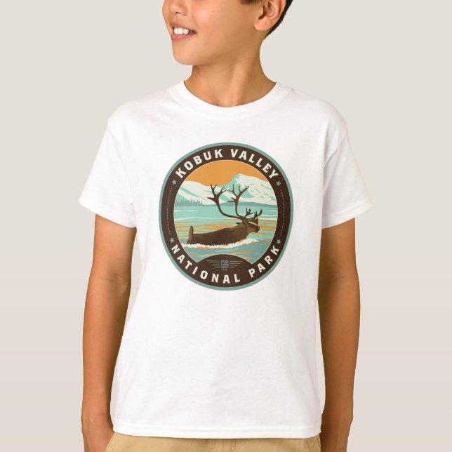 Camiseta Parque Nacional do Vale do Kobuk (Frente)