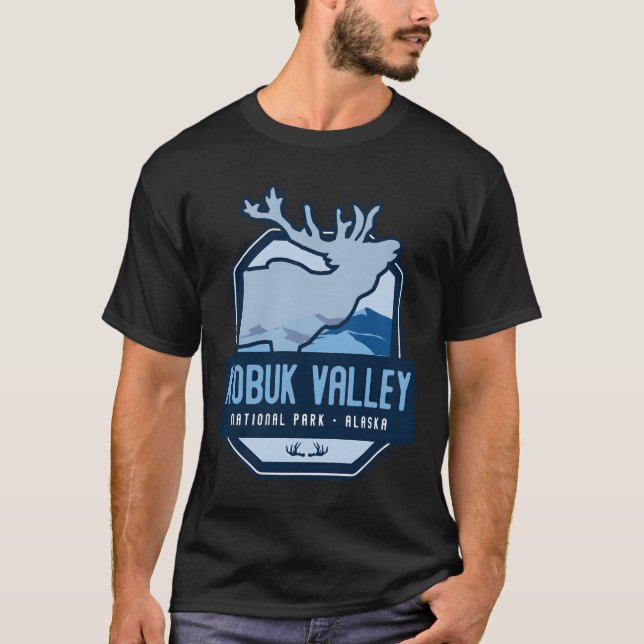 Camiseta Parque Nacional do Vale do Kobuk - Alasca (Frente)