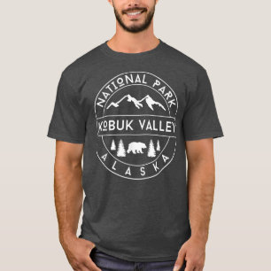 Camiseta Parque Nacional do Vale do Kobuk Alaska Bear Natur