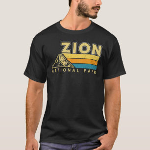 Camiseta Parque Nacional do Viagem Gráfico Retro Vintage Zi