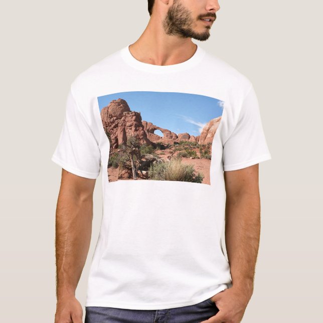 Camiseta Parque nacional dos arcos, perto de Moab, Utá, EUA (Frente)