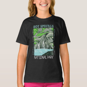 Camiseta Parque Nacional dos Primaveras Quentes, Arkansas, 
