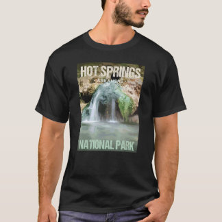 Camiseta Parque Nacional dos Primaveras Quentes Poster de A