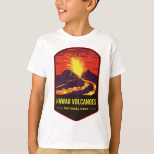 Camiseta Parque Nacional dos Vulcões do Havaí