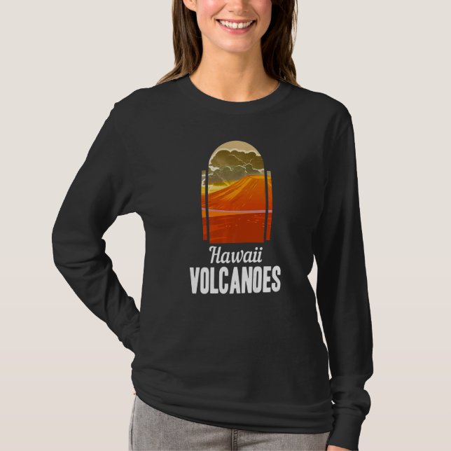 Camiseta Parque Nacional dos Vulcões do Havaí (Frente)
